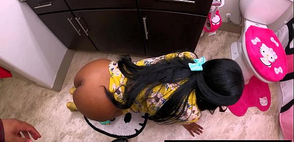  4k My Unsuspecting Ebony DaughterInLaw Msnovember Pressured Into Blowjob, Doggystyle, & Riding AmateurSex RoughFuck By Dominating FatherInLaw, Making Eye Contact On Knees, HomemadeBlowjob With LargeTits  & BigNipples Uut on Sheisnovember